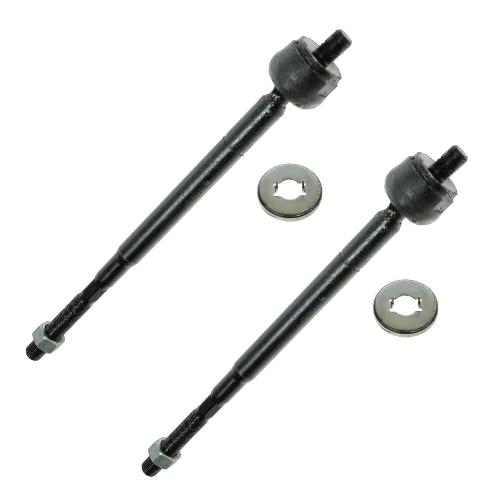 Trq Front Driver & Passenger Side Steering Kit Steering Rack & Pinion Bellow Tie Rod Compatible With 1999-2001 Honda Odyssey