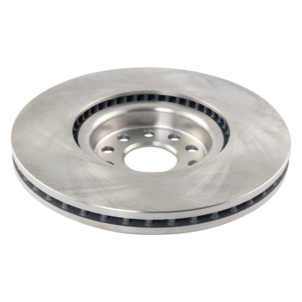 Trq Front Brake Rotors Set Vented Compatible With 2018-2022 Volkswagen Atlas 2020-2022 Atlas Cross Sport