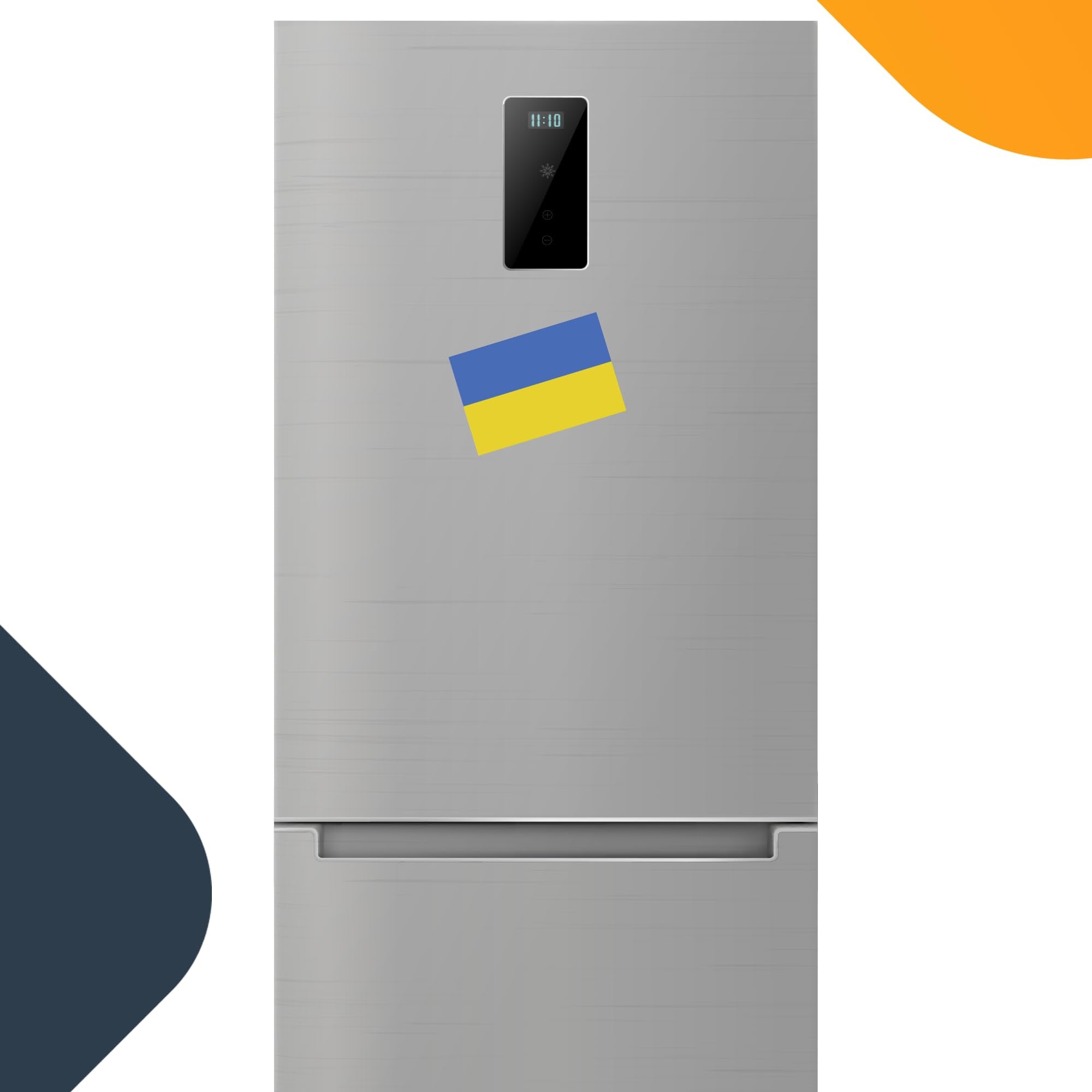 Magnet Me Up: Ukraine Ukrainian Flag Car Magnet Decal - 4X6 Inches, Heavy-Duty Automotive Magnet For Car, Truck, Suv - Show Your