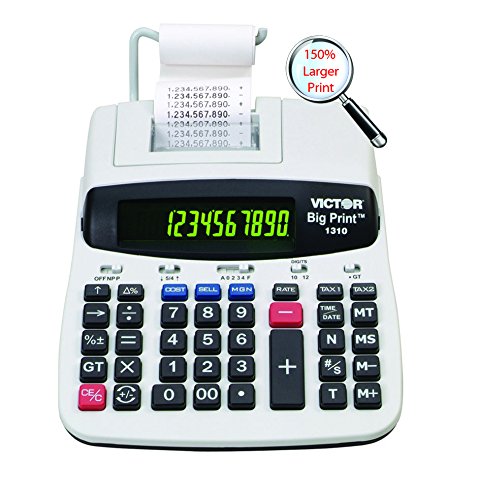 Victor 1310 Big Print Commercial Printing Calculator