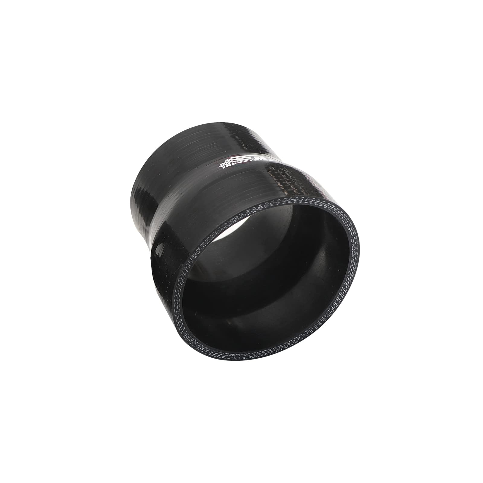 ETL INDUSTRIES ID 1.5'' to 1.75'', Length 3'' Silicone Reducer Straight Coupler Hose, 4-Ply Reinforced Universal Intake Reducer