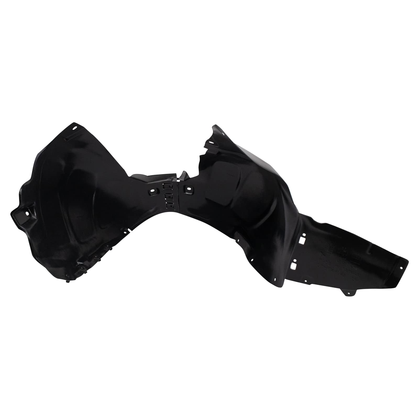 Trq Inner Fender Liner Set Compatible With 2012-2017 Buick Verano Gm1248258 Gm1249258