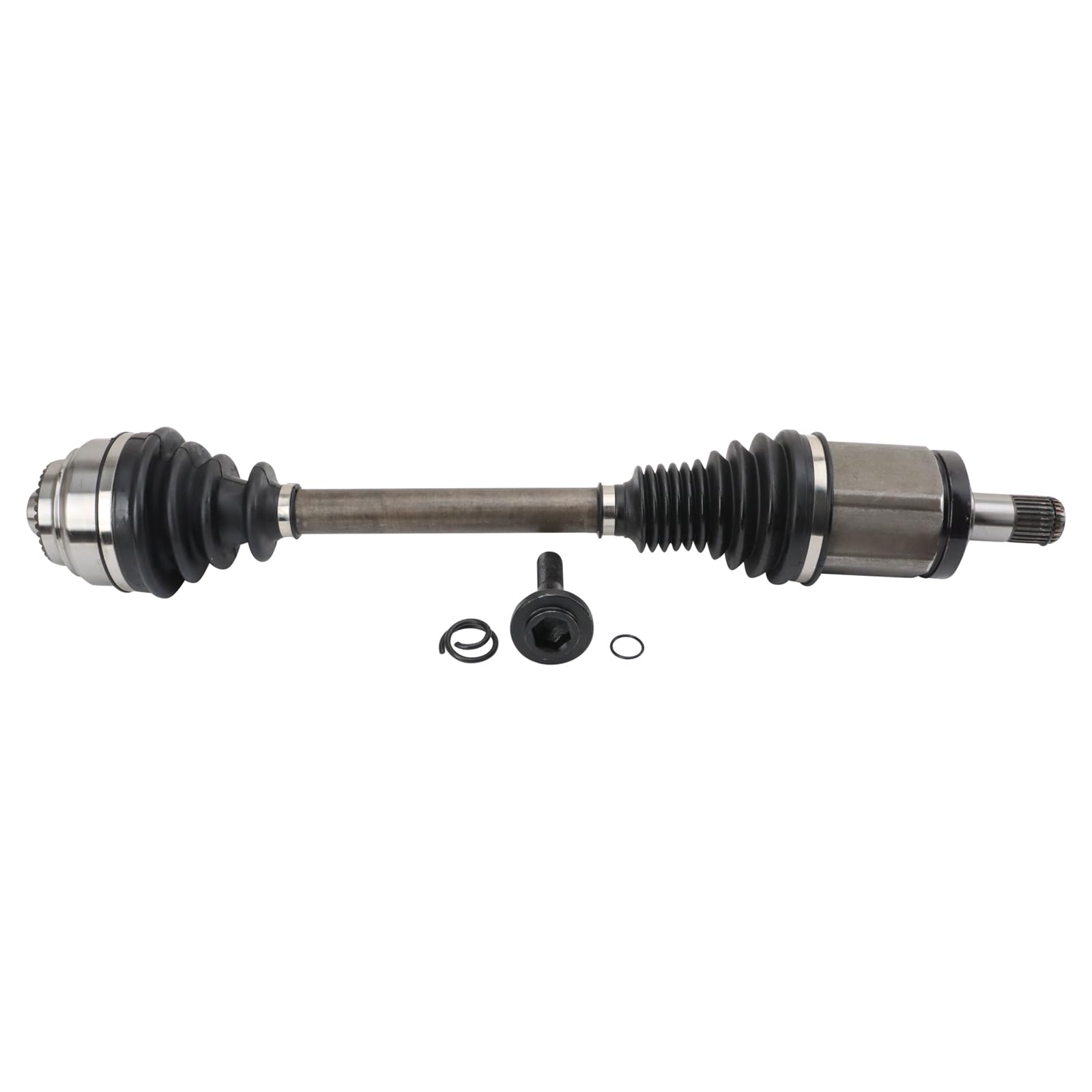Trq Front Left Cv Axle Shaft Assembly Compatible With 2011-2017 Bmw X3 2015-2018 X4
