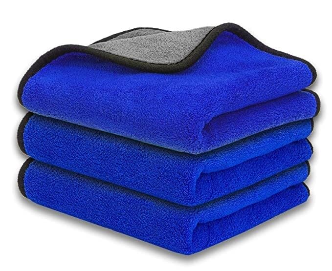 CARE AUTO PARTS Microfiber Cloth for Multipurpose Uses | DualSided Automotive Microfiber Towels for Car Cleaning, Polishing, Wa