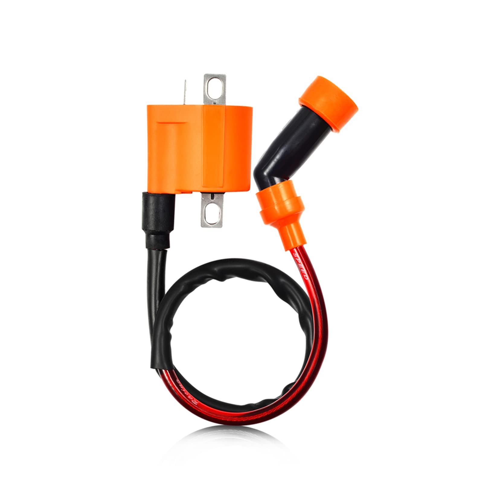 Moto1988 Ignition Coil Pack & Spark Plug For Yamaha Warrior Raptor 350 Kodiak Grizzly 400 450 Wolverine Rhino 450 For Arctic Cat