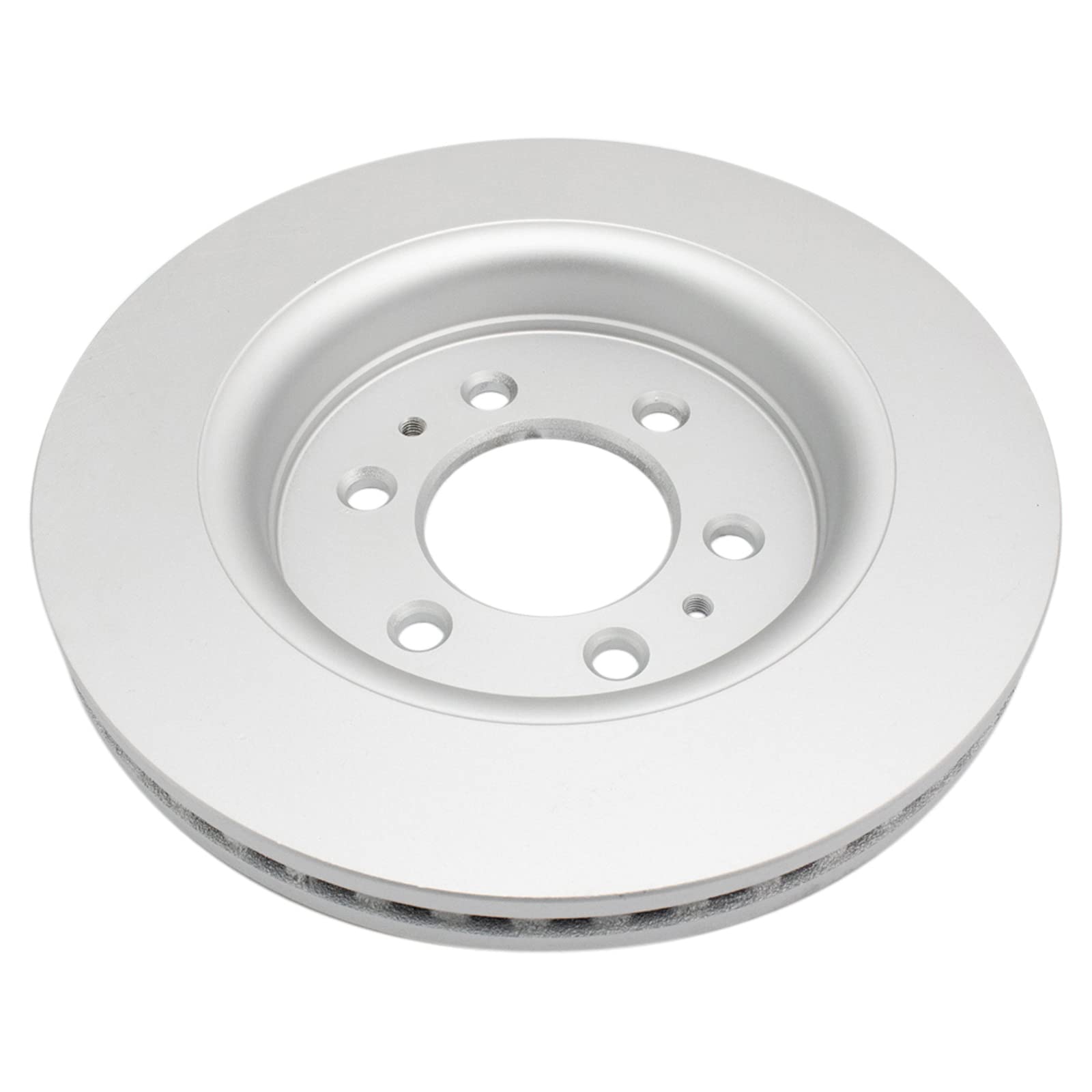 Trq Front Brake Pad & Rotor Kit Brake Pads Brake Rotor Ceramic Vented Premium G-Coated Compatible With 2007-2009 Ford Expedition