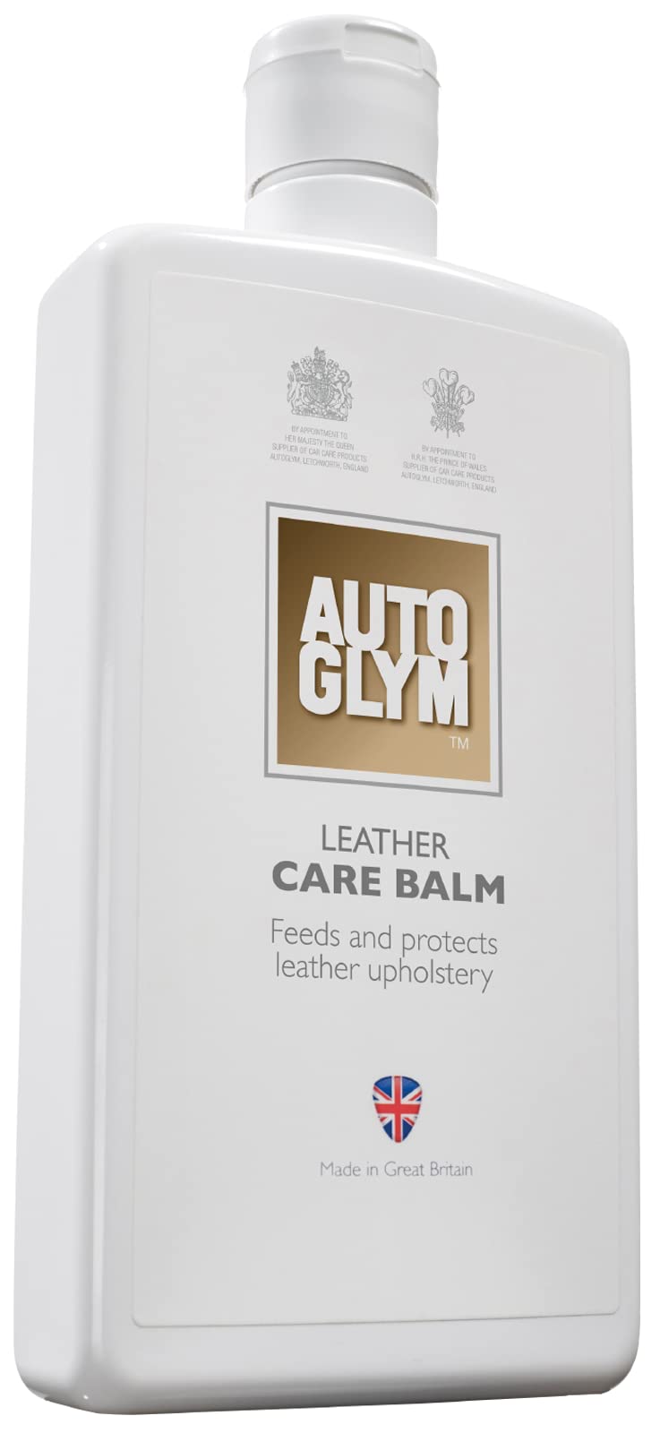 Autoglym Leather Care Balm, 500Ml - Feeds And Protects Car Leather Upholstery And Motorcycle Leather