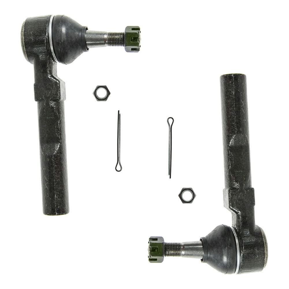 TRQ Front Outer Tie Rod Set Compatible with 1999-2006 Chevrolet Silverado 1500 2007 Silverado 1500 Classic GMC Sierra 1500 Sierr