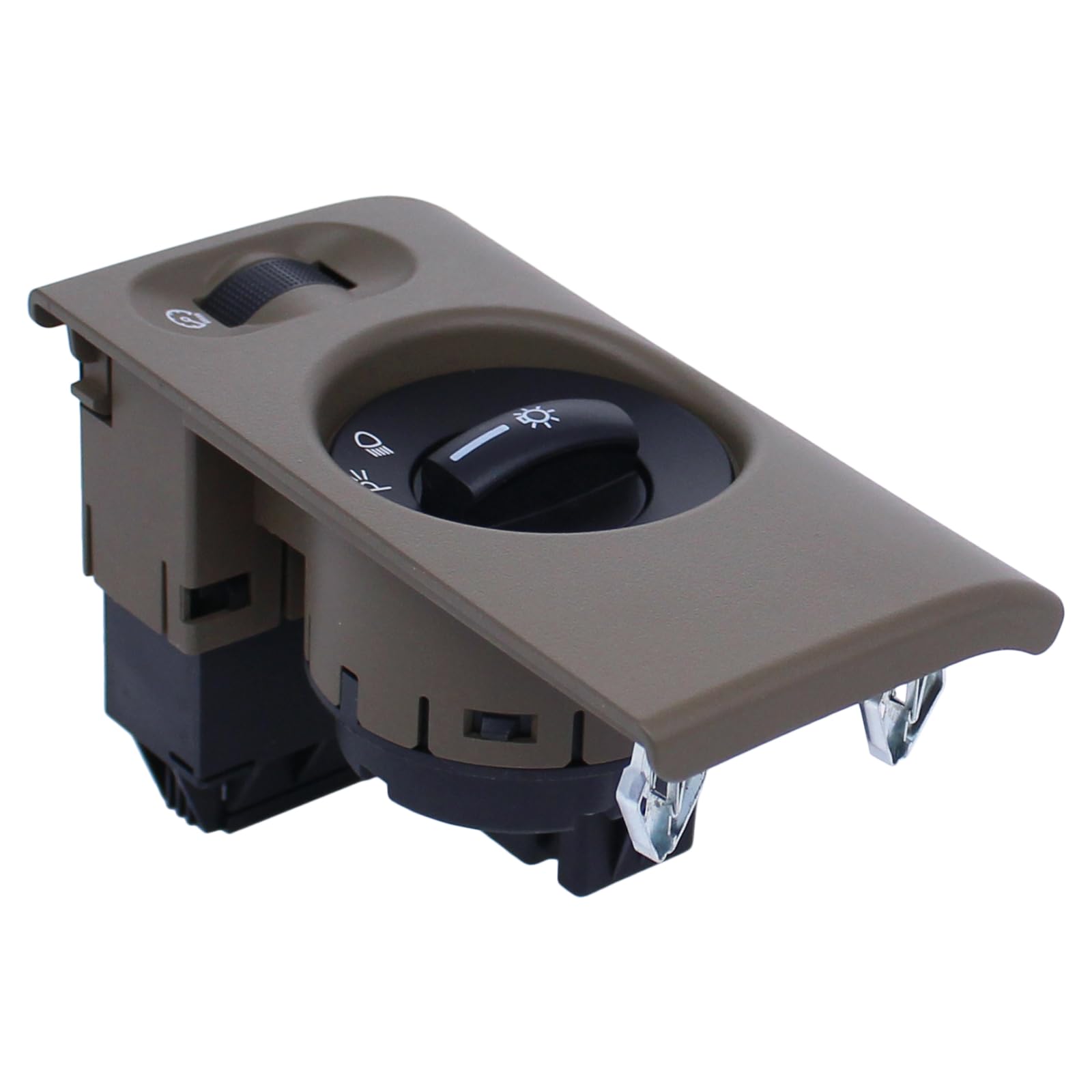 ApplianPar Headlight Switch Without Fog Light Dark Pebble for Ford F150 Lincoln Mark LT 2005-2008