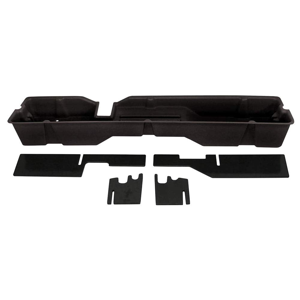 Du-Ha Under Seat Storage Fits 2004-2008 Ford F150 Supercab & Supercrew | Black Heavy-Duty Back Seat Organizer, Includes 2-Piece 