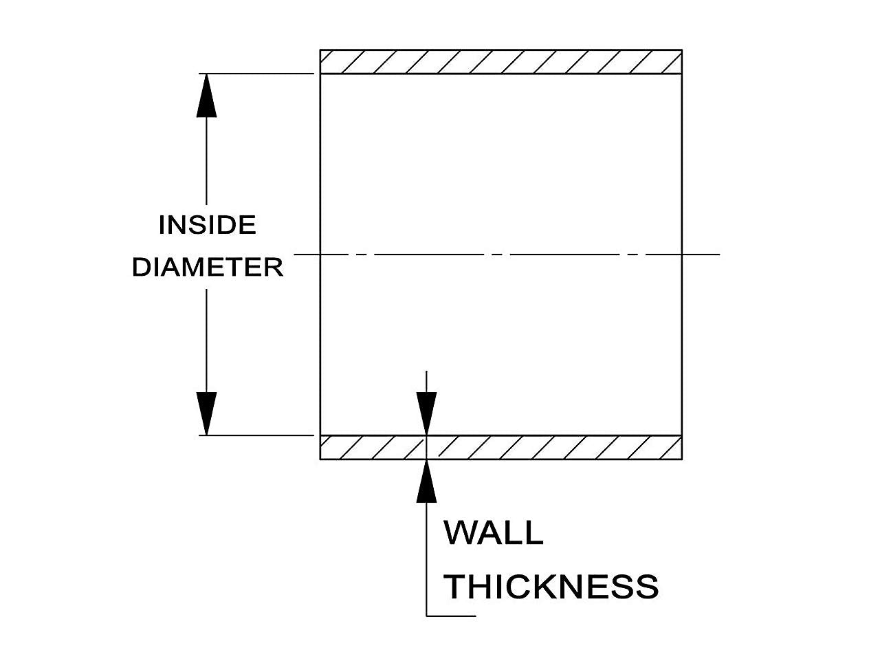 Hps Htsc-300-L4-Blk Silicone High Temperature 4-Ply Reinforced Straight Coupler Hose, 70 Psi Maximum Pressure, 4'' Length, 3'' I