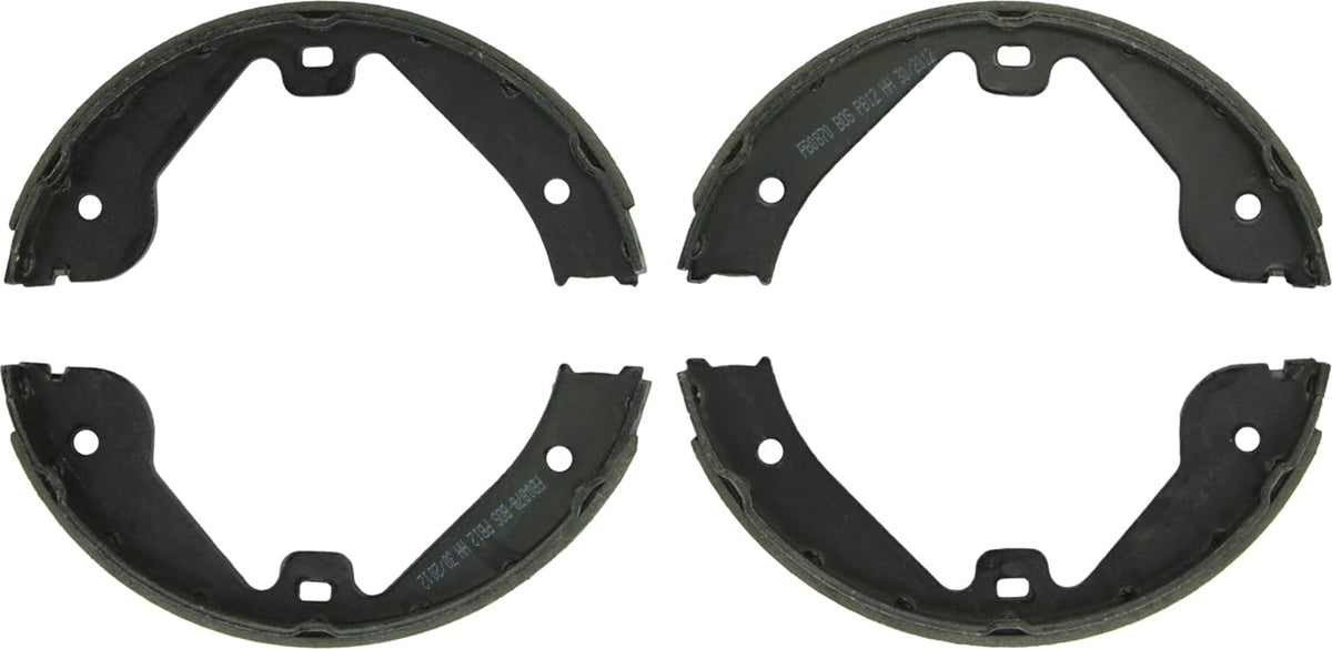 Bosch Bs870 Blue Parking Brake Shoe Set - Compatible With Select 2003-15 Audi, Land Rover, Mercedes-Benz, Porsche, And Volkswage