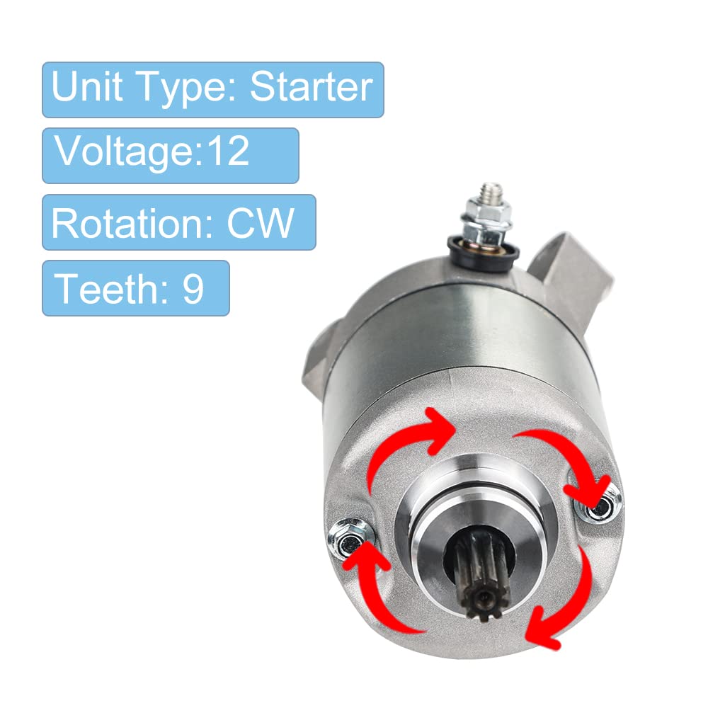Waterwich Starter Compatible With Polaris Ranger 570 Sportsman 570 Ace 570 Rzr 570 2012-2019 Replaces # 4013015, 4014290, 401490