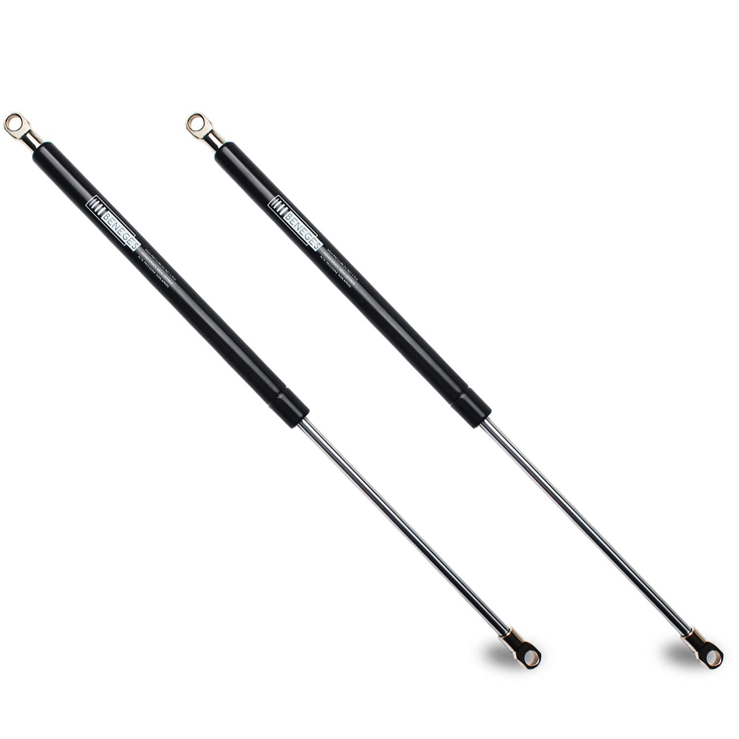 Beneges 2Pcs Universal Gas Charged Lift Supports Spring Struts Shocks Dampers Force 70 Lbs/311 N Per Prop, Force Per Set 140 Lbs
