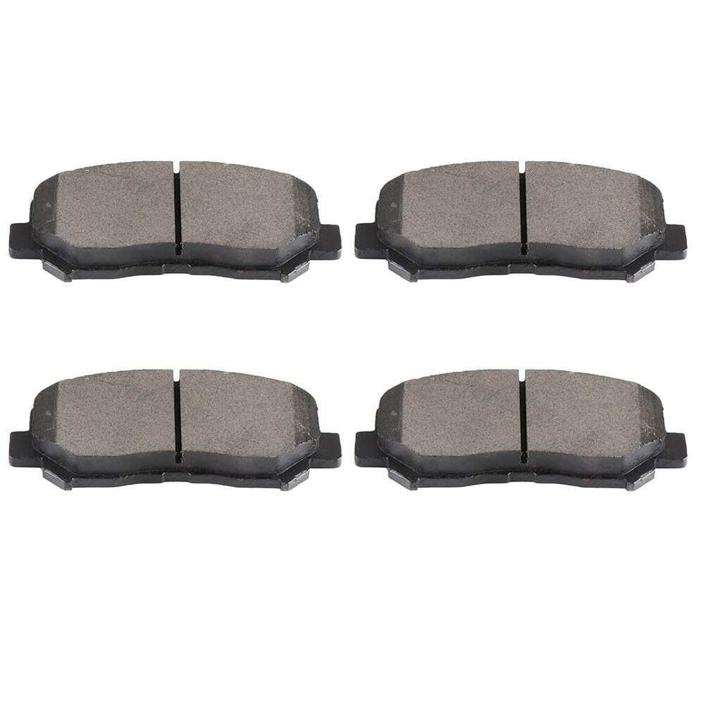 Cciyu D1640 Front Semi-Metallic Disc Brake Pads Kit For Chrysler 200 2015-2016,For Dodge Dart 2013-2016,For Jeep For Cherokee 20