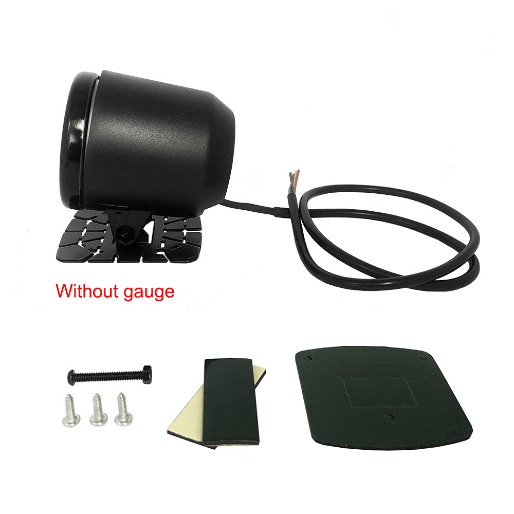 Sreuoil Universal 52Mm 2'' Single Gauge Pod Dash Swivel Mount Holder Fits For Automotive Replacement Housing Pods Meter Cup (Sma