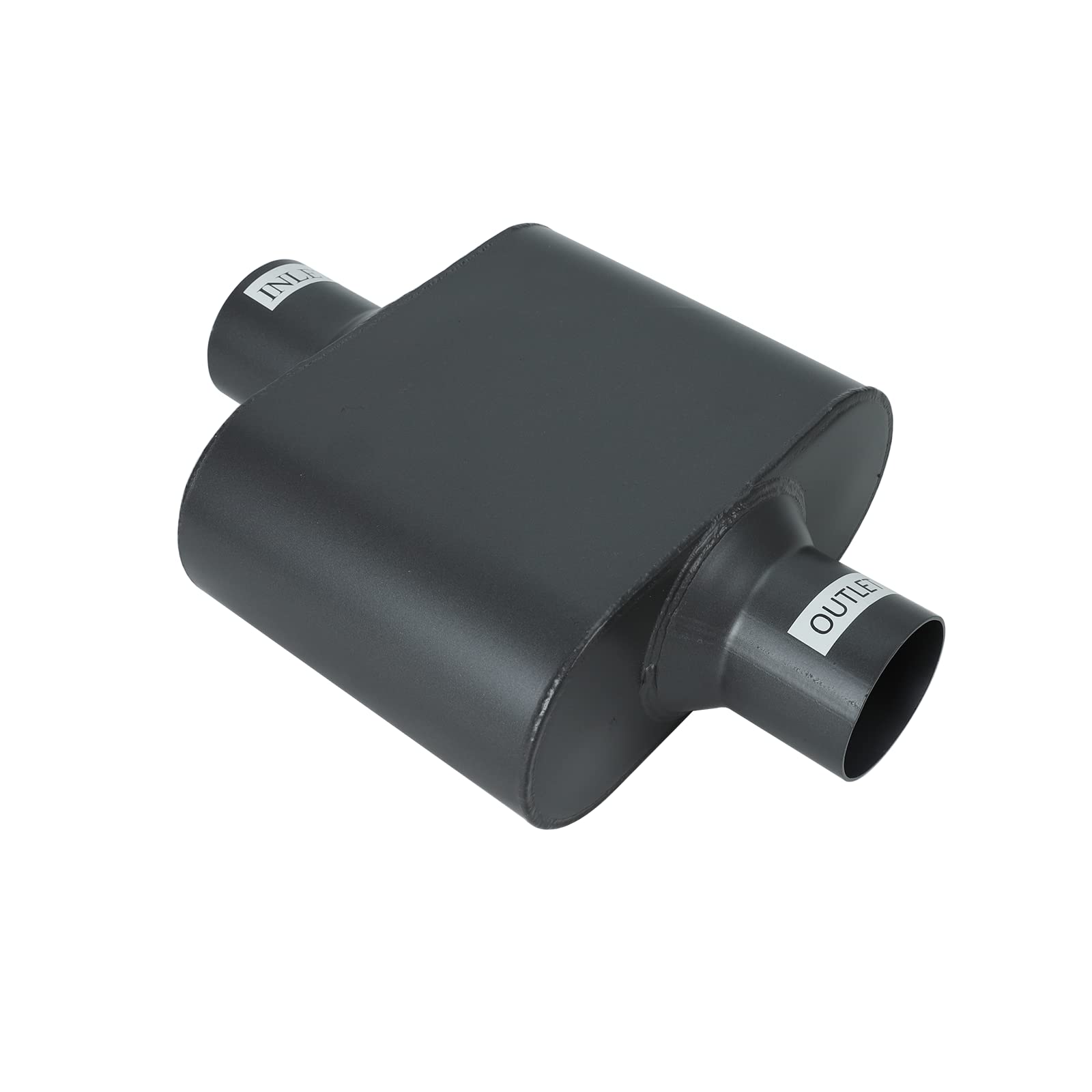 Pair Of Single Chamber Performance Race Chambered Muffler 2.25'' Center/Center Universal Muffler