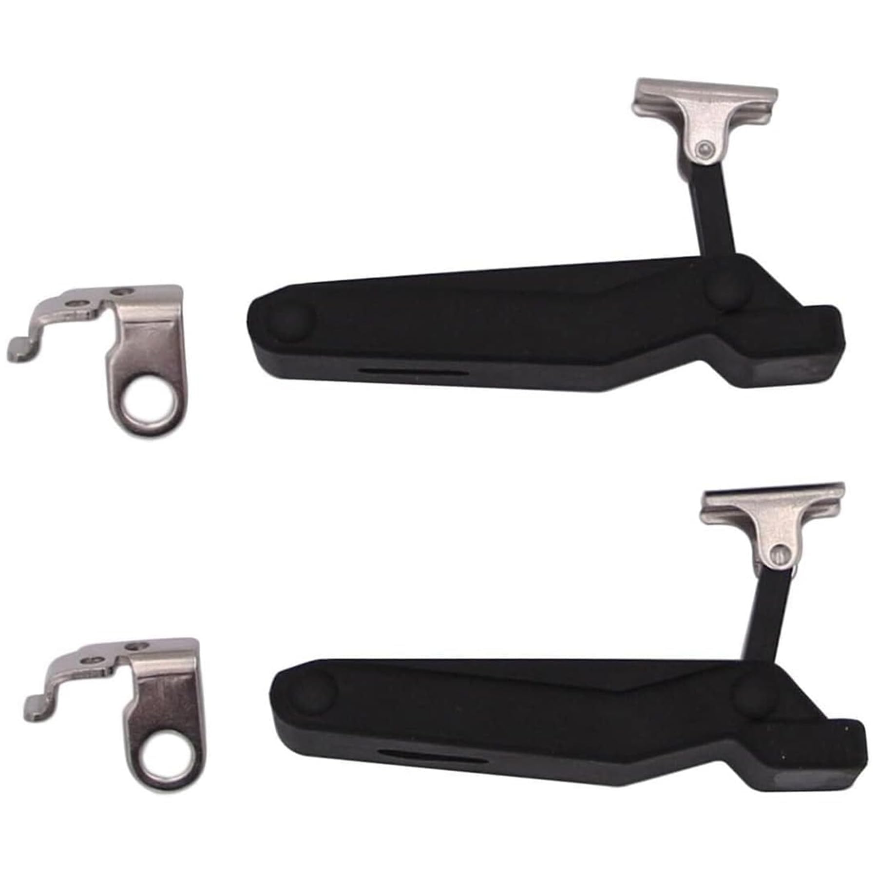 XQSMWF 2Pcs Front Storage Rack Latch Fit for Polaris Sportsman 500 550 800 850 1000 Boat Compartment Cargo Box Rubber 2009 2010