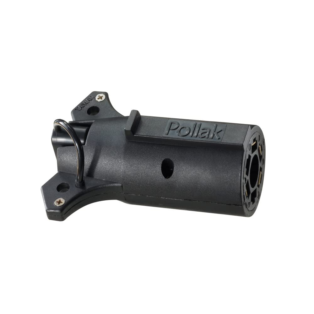 RV Designer, P716, 7-Way RV to 4-Way Flat Adapter, Pollak