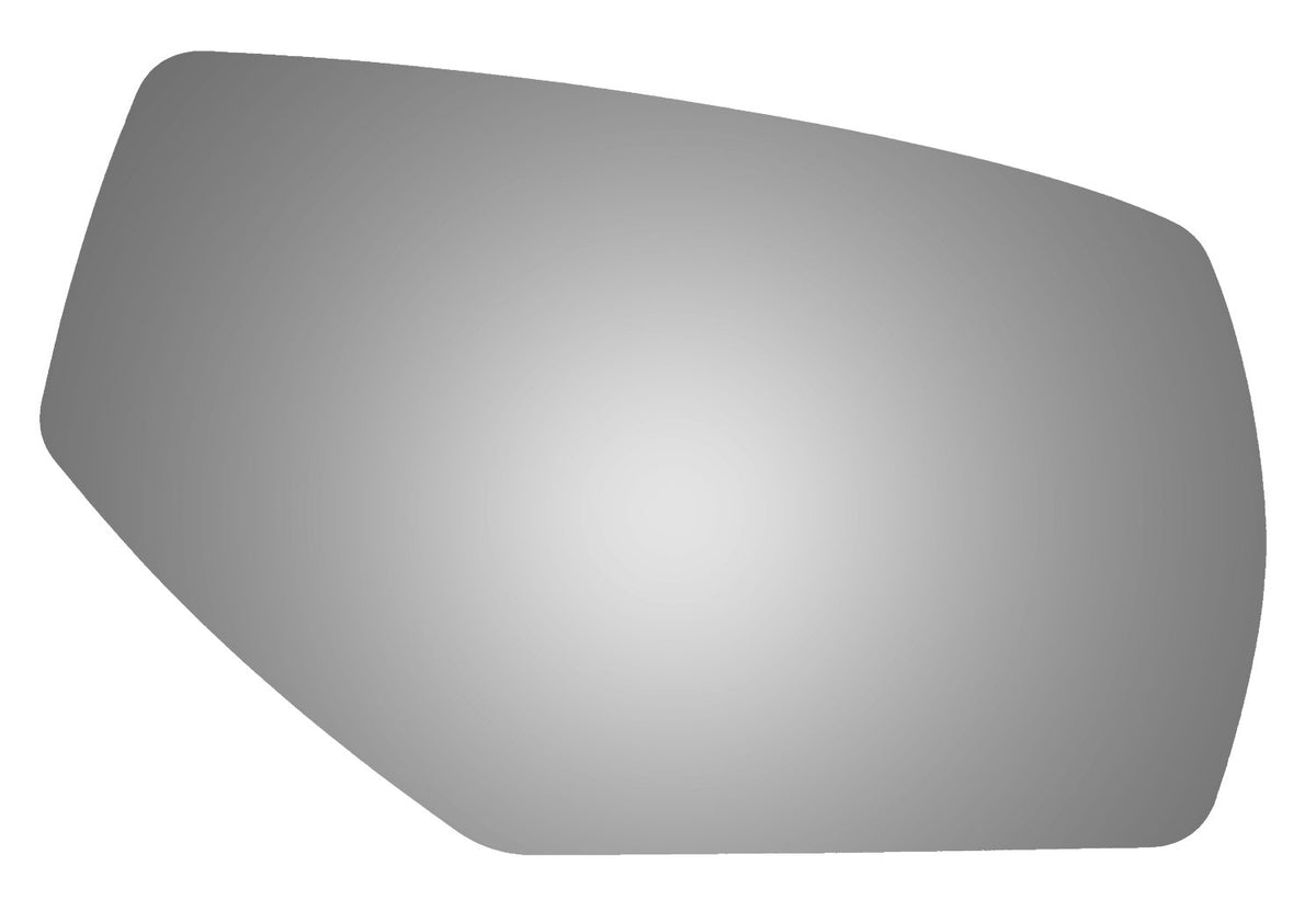 Burco 5571 Convex Passenger Side Manual Replacement Mirror Glass for Chevrolet Silverado 1500, Silverado 2500 HD, Silverado 3500 HD, GMC Sierra 1500, Sierra 2500 HD, Sierra 3500 HD