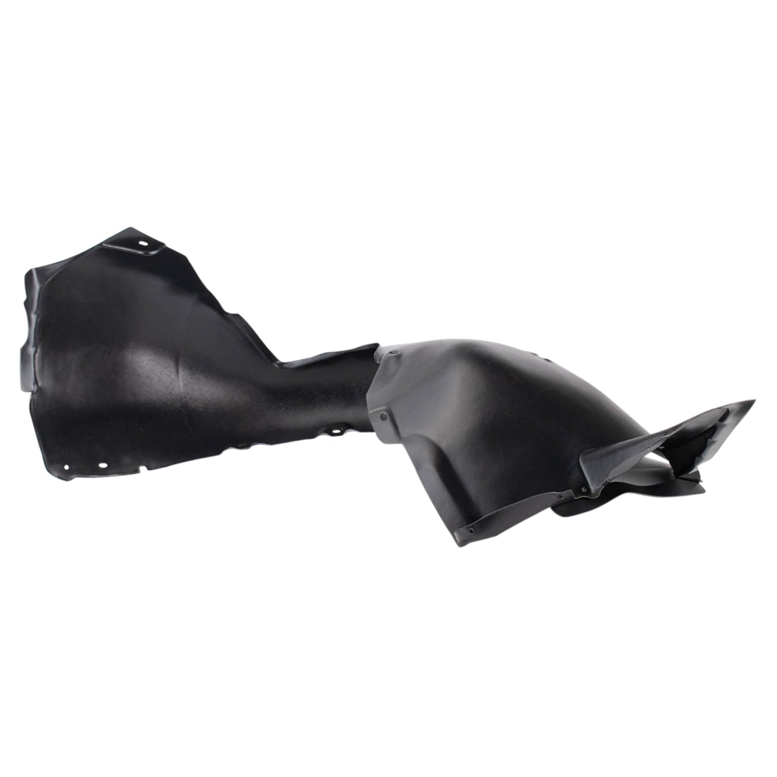 Trq Front Inner Fender Liner Set Compatible With 2012-2015 Volkswagen Passat Vw1248123 Vw1249123