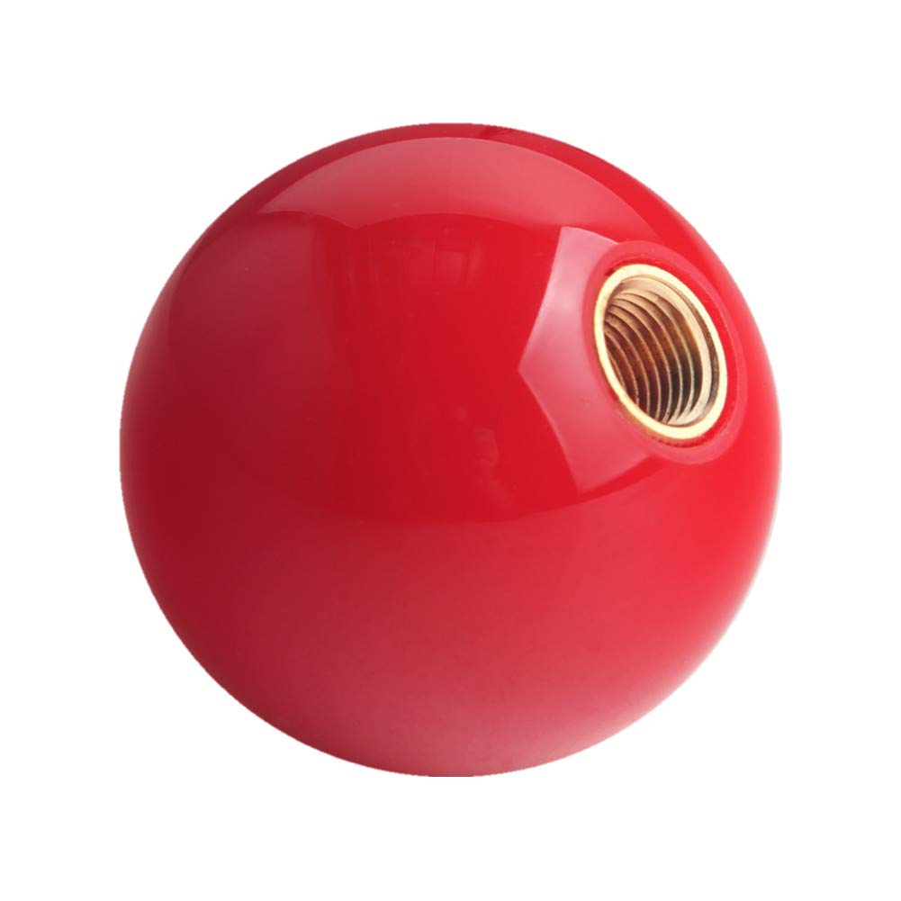 DEWHEL Red/Black Fing Fast Shift Knob for 6 Speed Short Throw Shifter 12X1.25 10X1.5 10X1.25 8X1.25