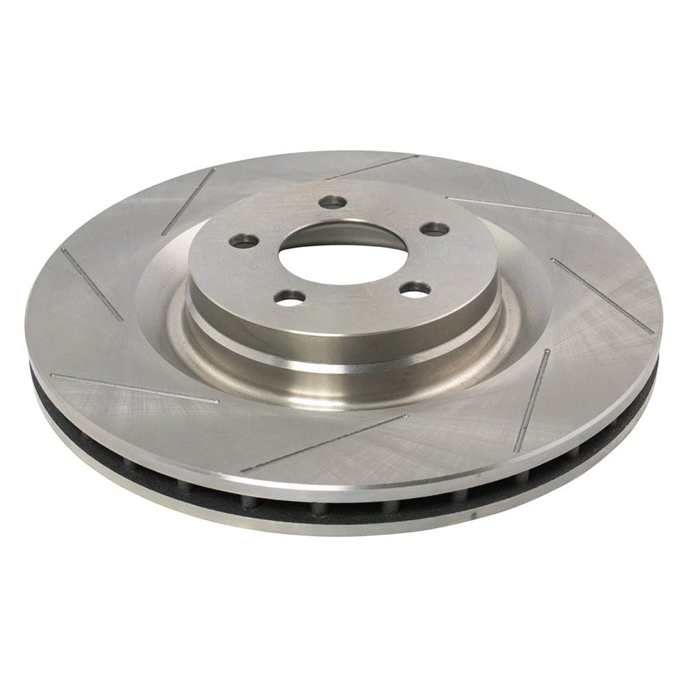 Trq Front Brake Rotors Set Vented Compatible With 2009-2014 Chrysler 300 2008-2022 Dodge Challenger 2006-2022 Charger 2006-2008