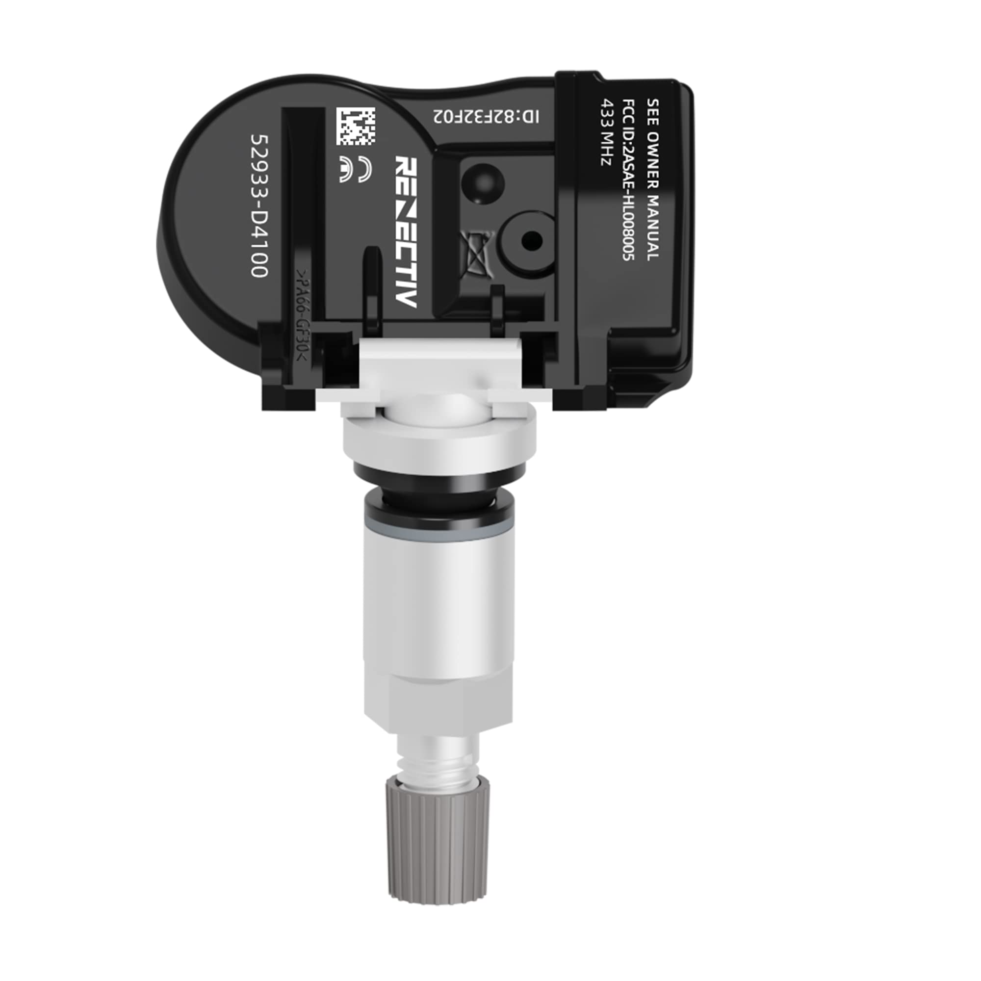 RENECTIV TPMS Sensor Kia,433MHz Tire Pressure Monitoring Sensor fit for Kia Replace#52933D2100,52933F2000,52940L1100, 52933D4100