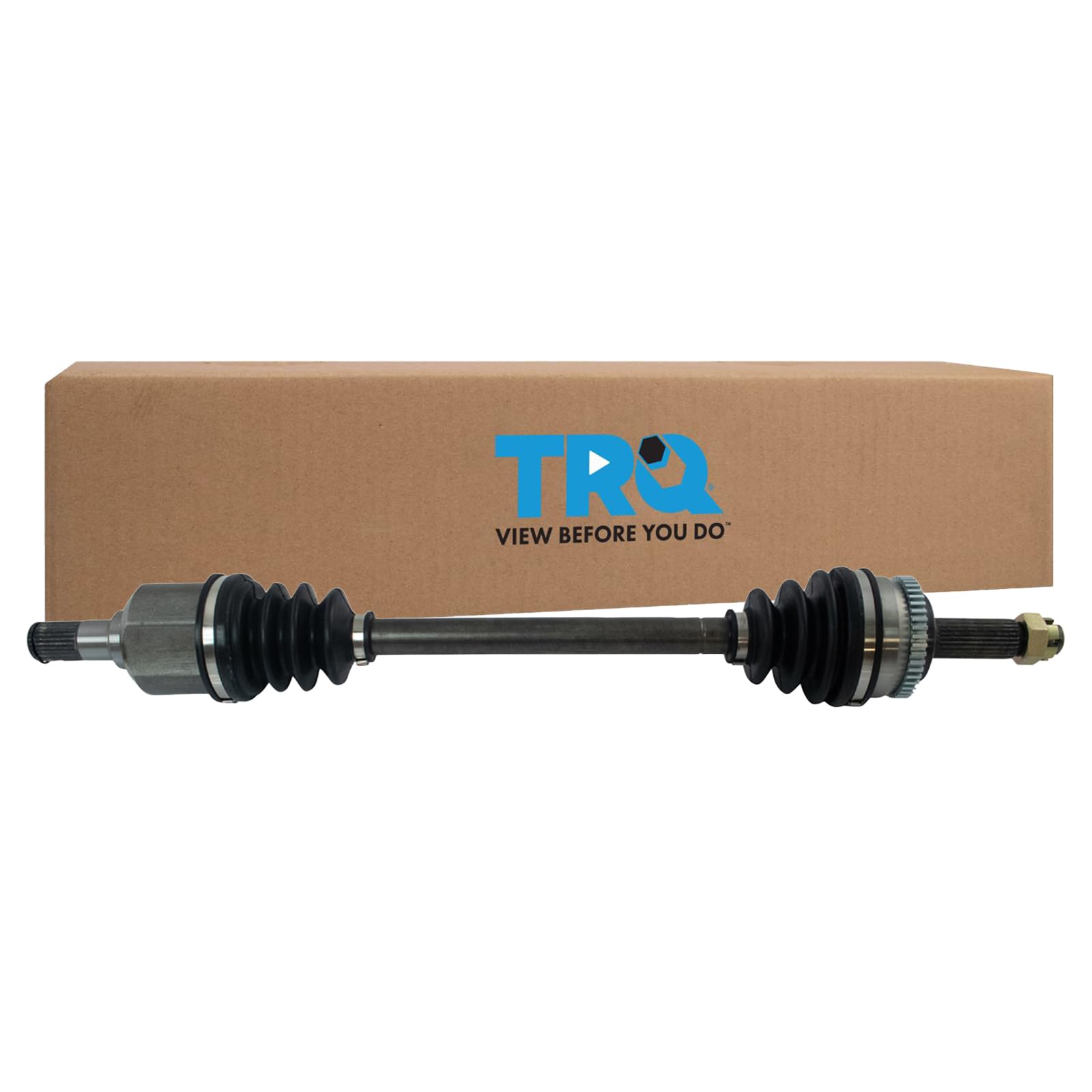 Trq Front Left Cv Axle Shaft Assembly Drivers Side Compatible With 2007-2010 Hyundai Elantra