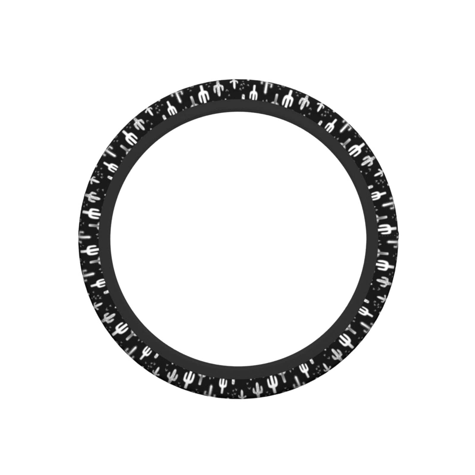 Fun Western Cactus Steering Wheel Covers Non Slip Neoprene Wheel Protector Universal 15 Inch For Car Accessories