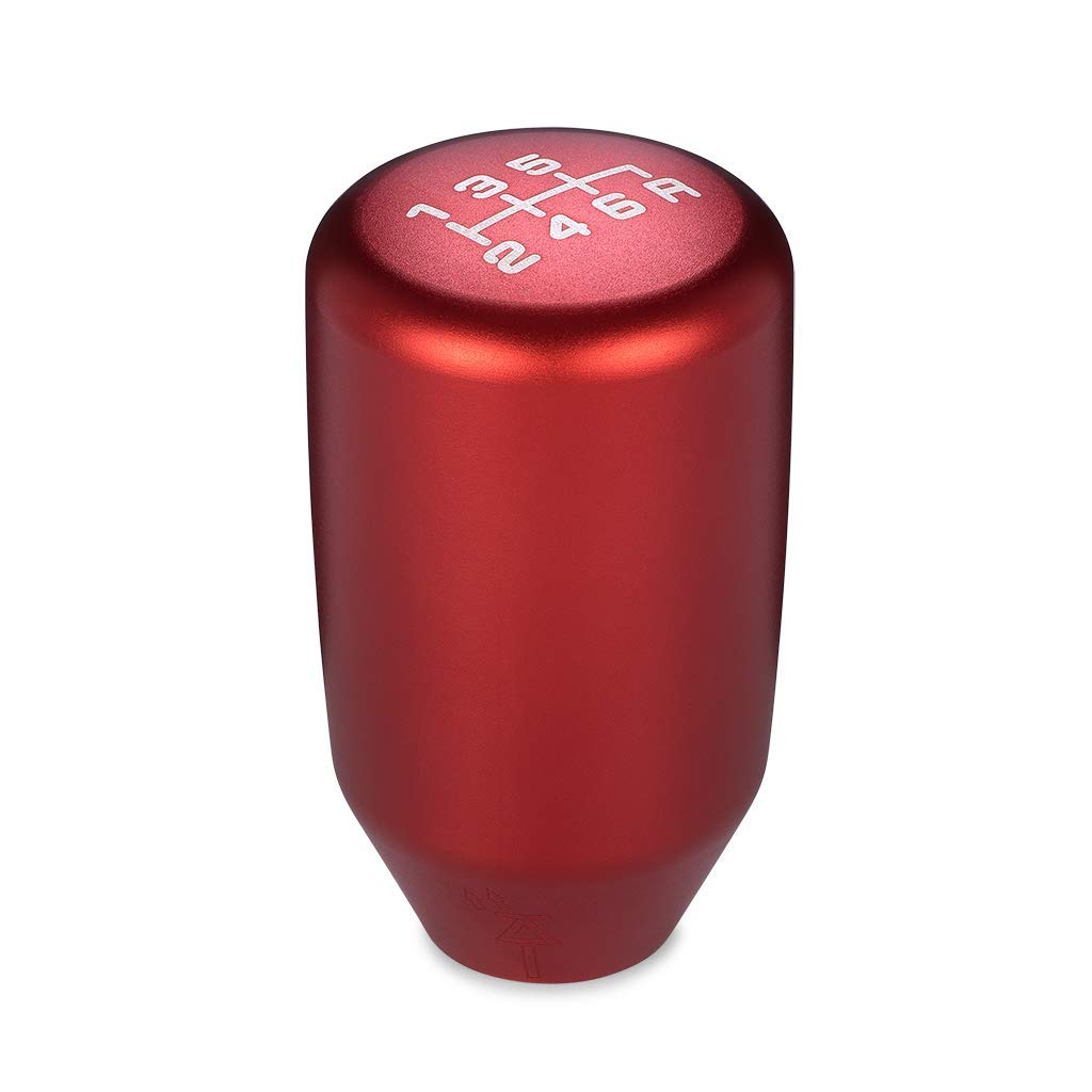 Acuity Esco-T6 Shift Knob In Satin Red Anodized Finish (M10X1.5 Thread)