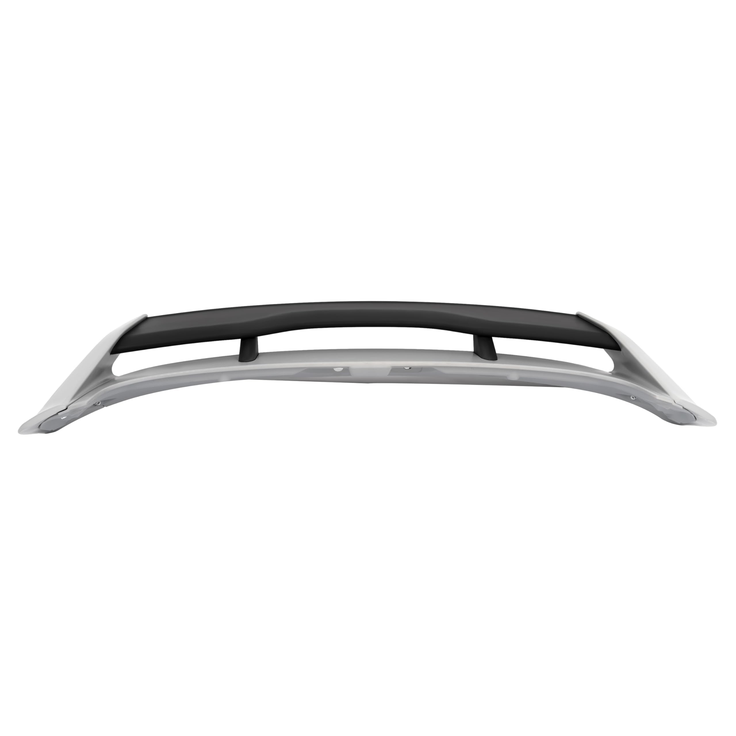 Kuafu Roof Spoiler Compatible With 2012-2018 Ford Focus Hatchback Models Rear Wind Spoiler Plastic Gray & Black Painted