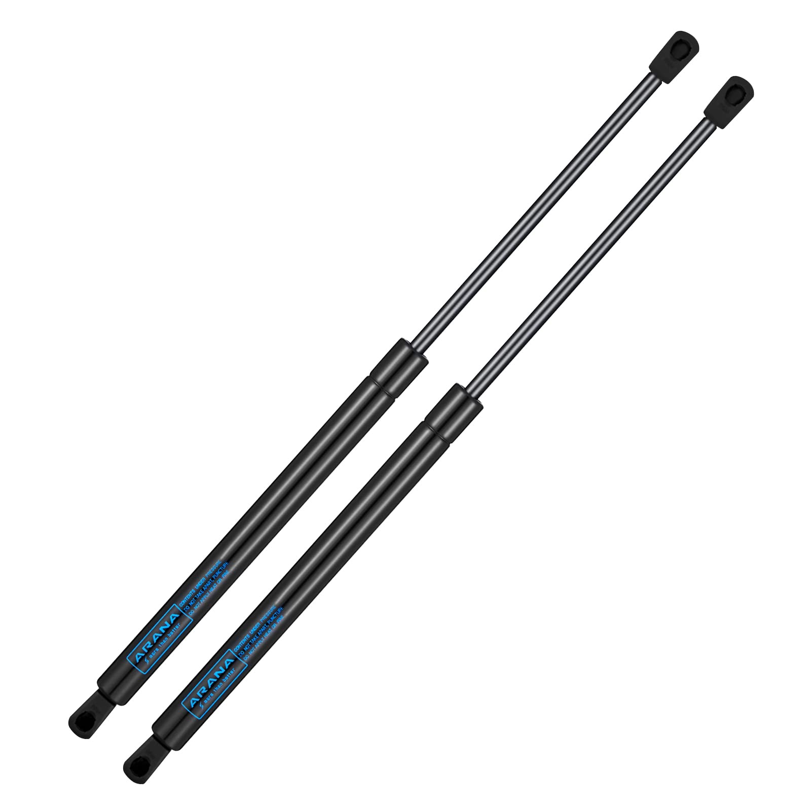 Arana 17 Inch 120 Lb Gas Prop Struts Shocks, 17'' 534 N Gas Springs For Heavy-Duty Are Leer Truck Pickup Heavy Bed Platform Tonn