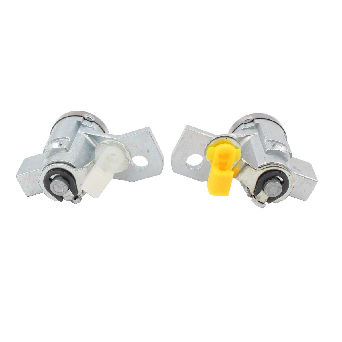 Newyall Front Left Driver & Right Passenger Side Door Lock Cylinder W/Keys For Chevrolet Colorado 2004-2012, Gmc Canyon 2004-201
