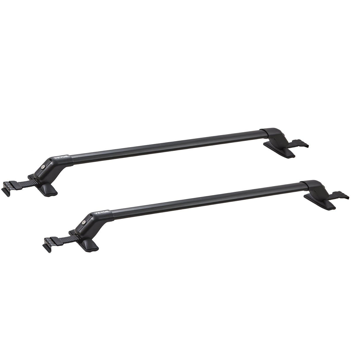 VEVOR Universal Roof Rack Cross Bars, 41.3'' Aluminum Roof Rack with 155 lbs Load Capacity, Adjustable Roof Crossbars with Locks