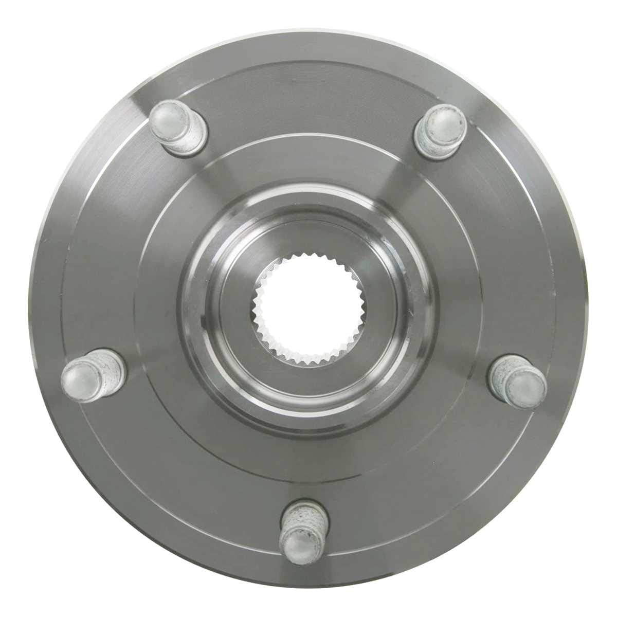 Autoshack Front Wheel Hub Bearing Pair Of 2 Driver And Passenger Side Replacement For 2012-2015 2016 2017 2018 Ram 1500 2019 Ram 1500 Classic 3.0L 3.6L 3.7L 4.7L 5.7L V6 V8 4Wd Rwd 5-Lug Hb615153Pr