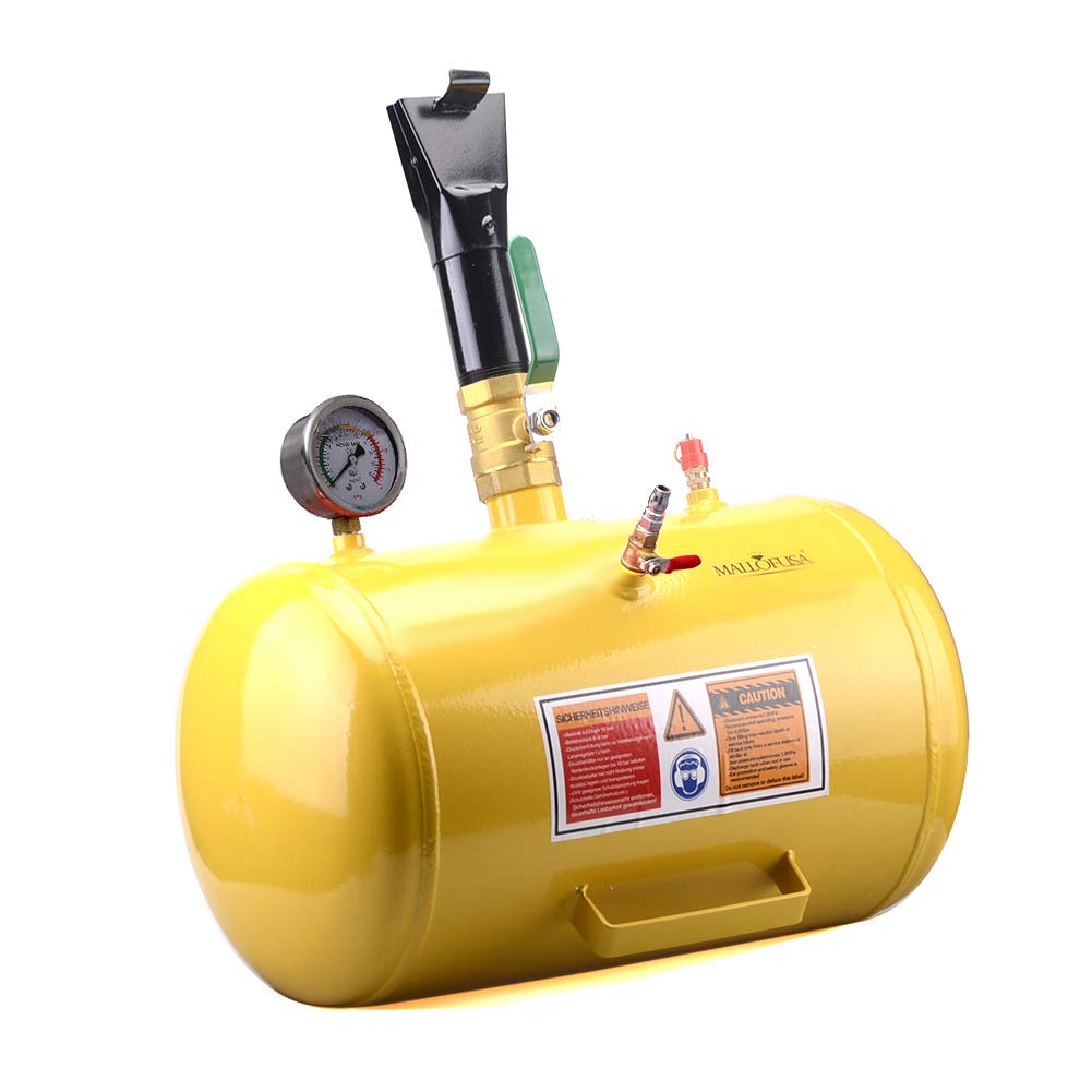 Mallofusa 5 Gallon Air Tire Bead Seater Blaster Tool Seating Tire Inflator Car Truck Atv Tank Heavy Duty(Us Stock)