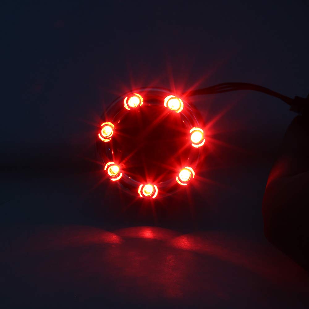 ZYTC 2'' LED Turn Signals w/Brake Running Light Bullet Style Rear Red 1157 LED Turn Signal Kit for Harley Silver Case