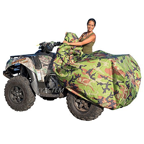 Xyzctem Waterproof Atv Cover, Heavy Duty Meterial Protects 4 Wheeler From Snow Rain Or Sun, Large Size Universal Fits Up To 103