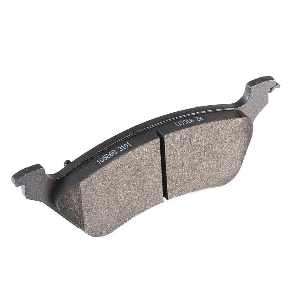 Cciyu D857 D858 Front & Rear Semi-Metallic Disc Brake Pads Kit For Chrysler Town & Country 2001-2007,For Dodge Caravan 2001-2007