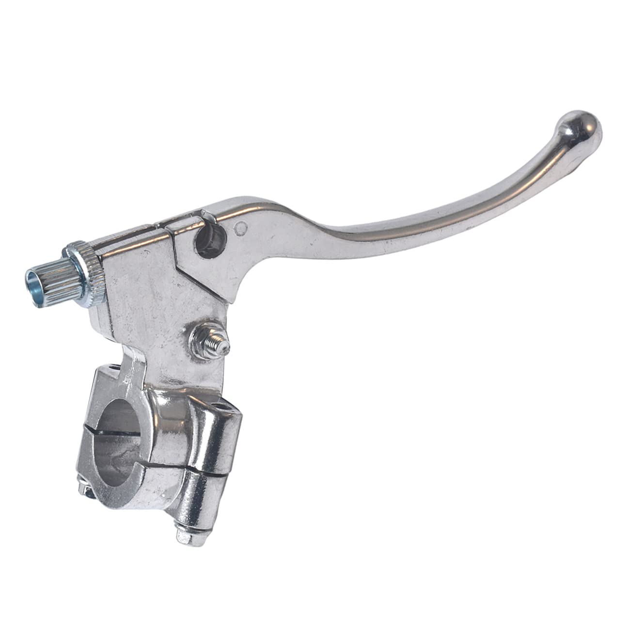 Silver Left Brake Handle Clutch Lever Perch for 98cc 196cc 6.5HP 5.5hp Coleman CT200U BT200X Trail 200 CC100X CT100U Baja Motovo