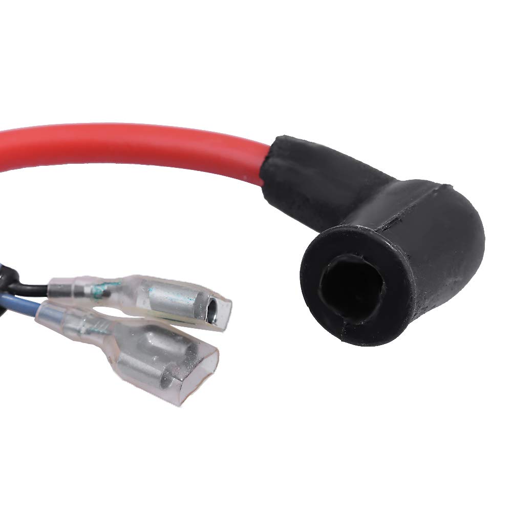 Vkinman Cdi Ignition Coil + Magneto Coil + Spark Plug For 49Cc-80Cc 2-Stroke Engine Motorized Bicycle Bike