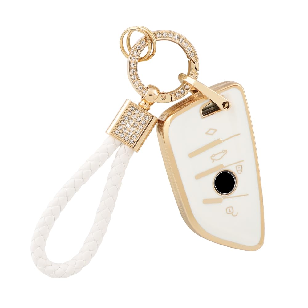 Pifoog Key Fob Cover For Bmw 3 4 5 6 7 8 Series X1 X2 X3 X4 X5 X6 X7 M3 M4 M5 M8 Accessories Tpu Car Keys Shell Case Bling Keych