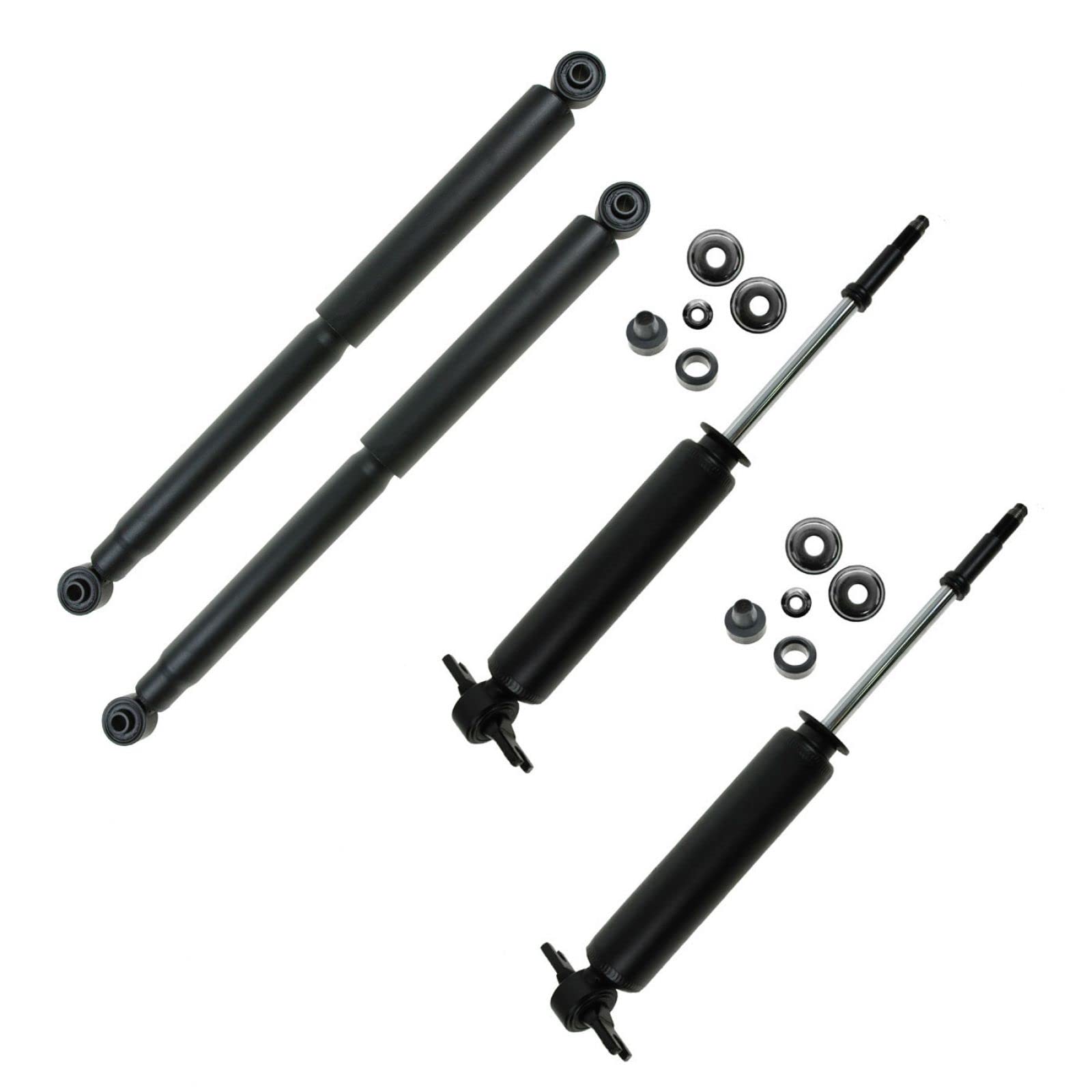 Trq Front And Rear Shock Absorber Set Compatible With 2002-2008 Dodge Ram 1500