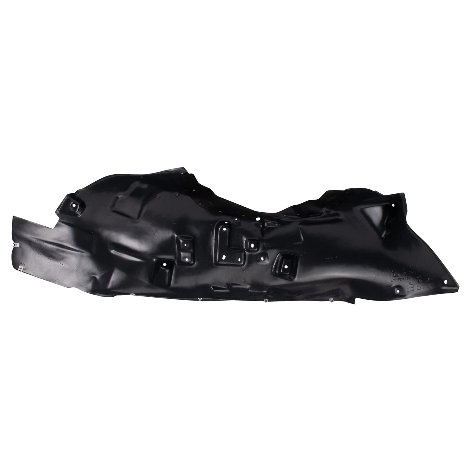 Trq Front Inner Fender Liner Set Compatible With 2021-2022 Ford F-150 Fo1248213 Fo1249213