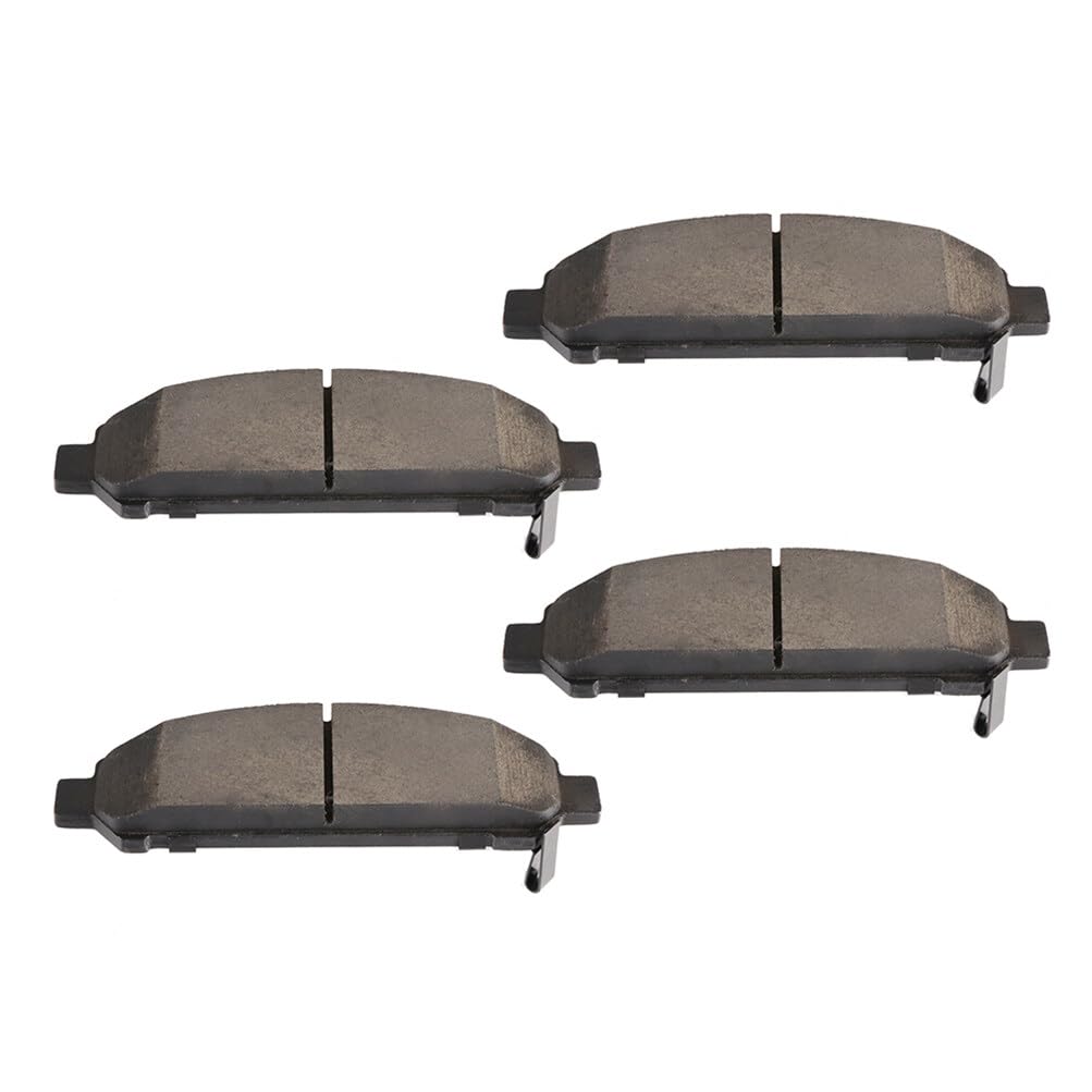 Cciyu D1401 Front Ceramic Disc Brake Pads Kit For Toyota Venza 2009-2016 4Pcs