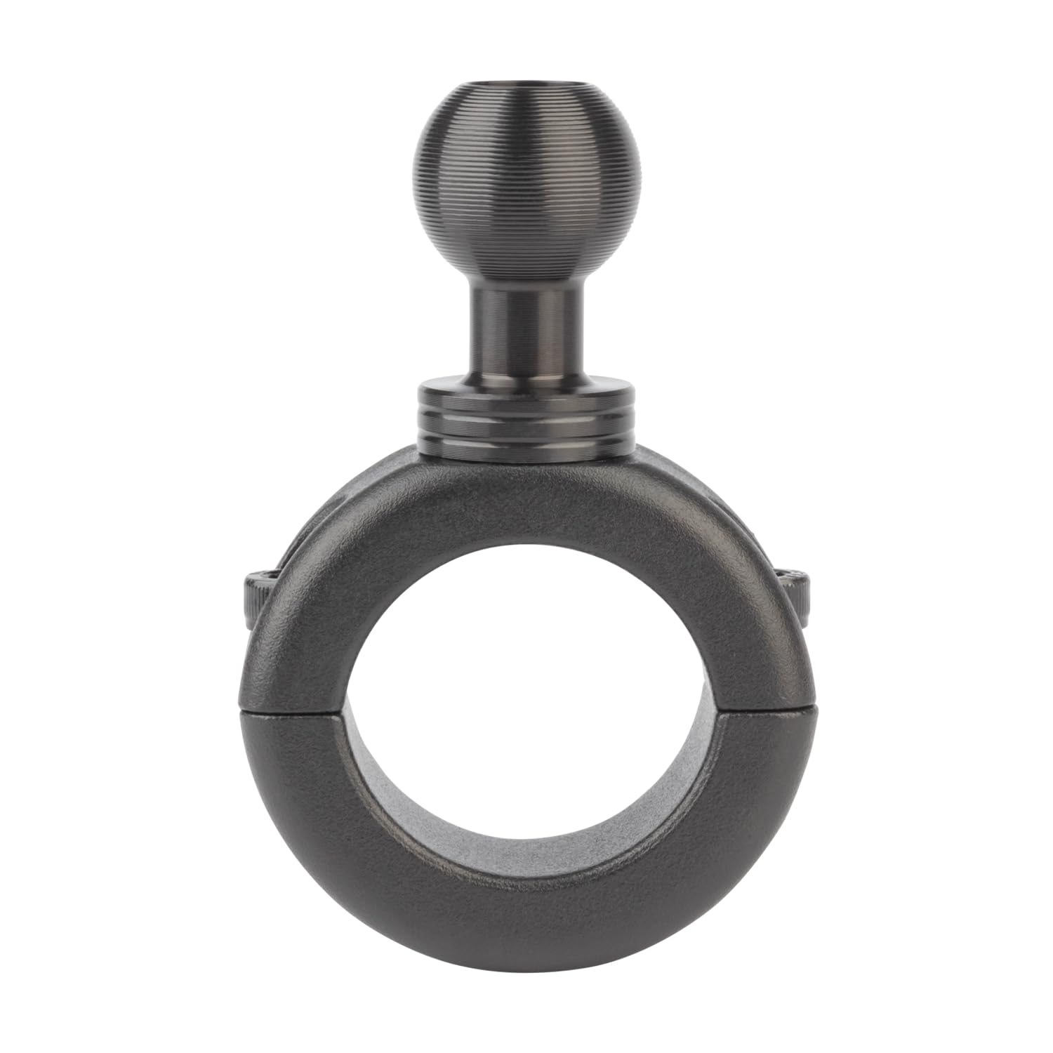 Bulletpoint Aluminum Handlebar Clamp with 20mm Ball Mount fits 0.875'', 1'', 1.125'' and 1.25'' Bar