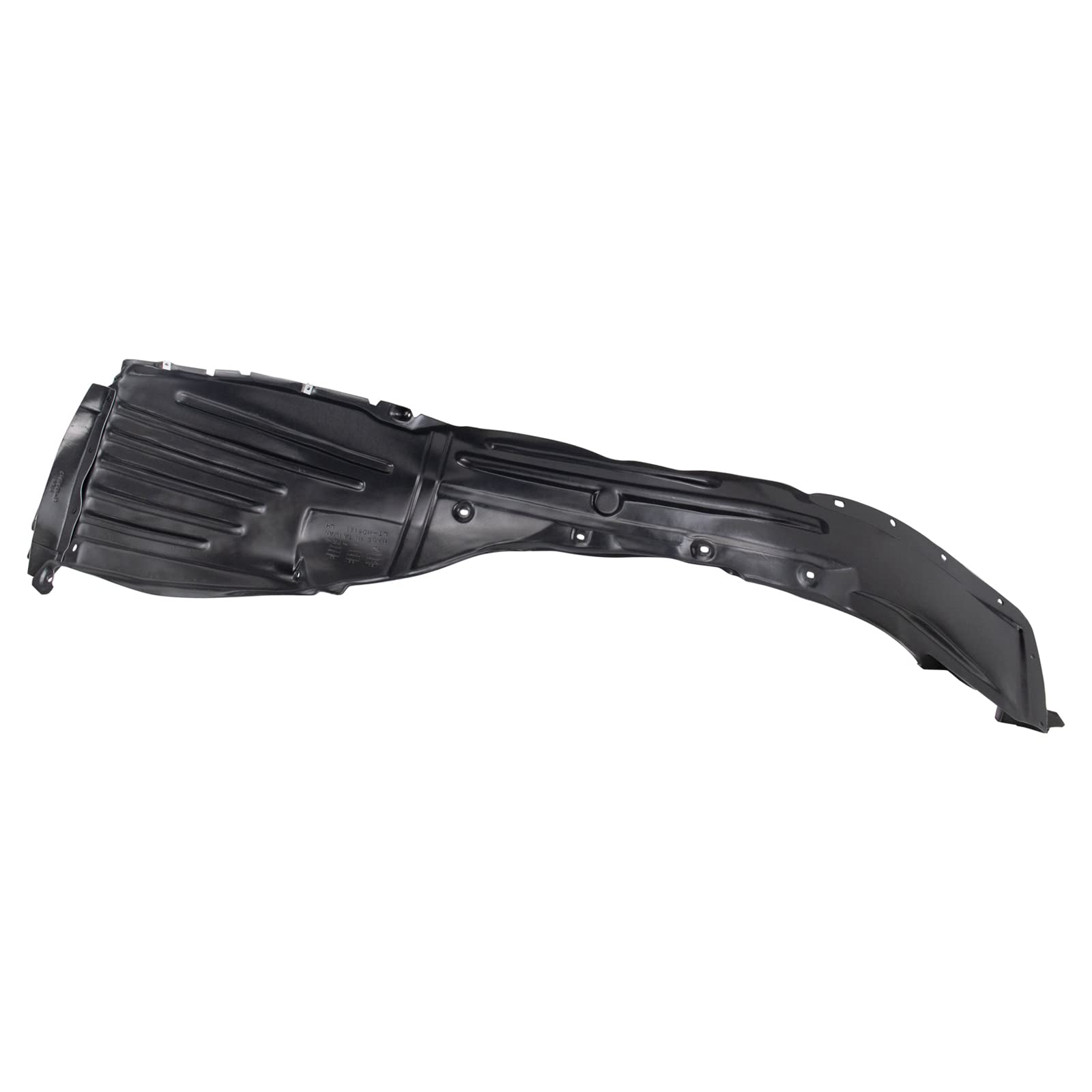 Trq Front Inner Fender Liner Set Compatible With 2012-2015 Honda Pilot Ho1248153 Ho1249153