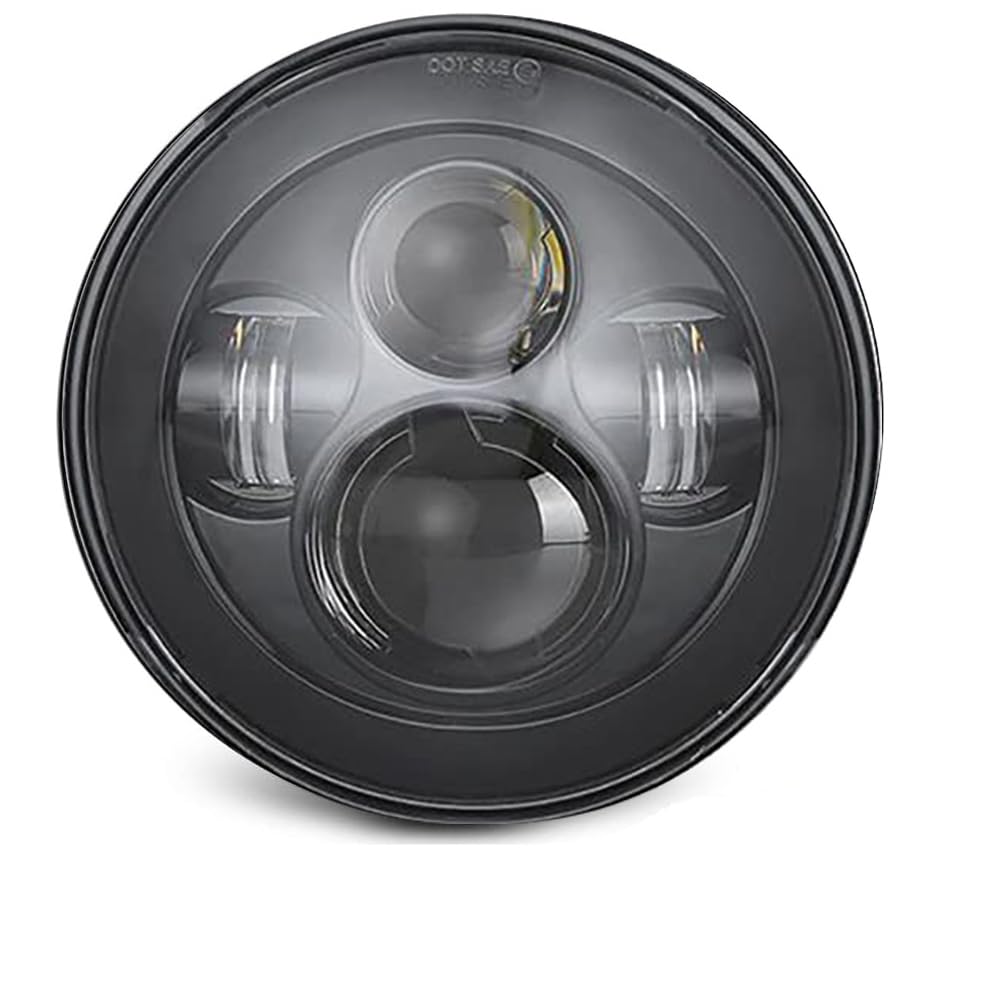 SUNPIE 7 inch Black LED Head light Compatible with H_arley Street Glide, Compatible with Tri Glide, Compatible with Electra Glid