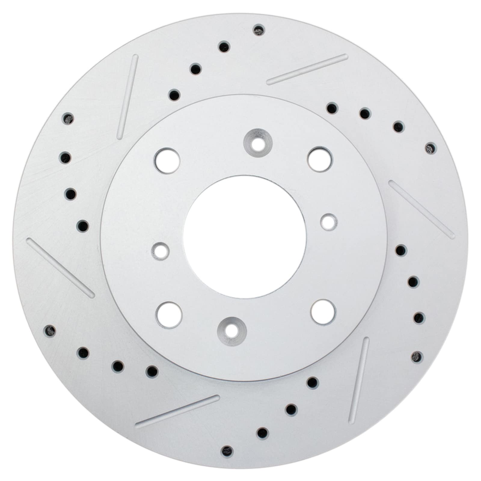 Trq Front Performance Brake Rotors Set Premium G-Coated Compatible With 1998-1999 Acura Cl 1998-2002 Honda Accord 1992-1996 Prel